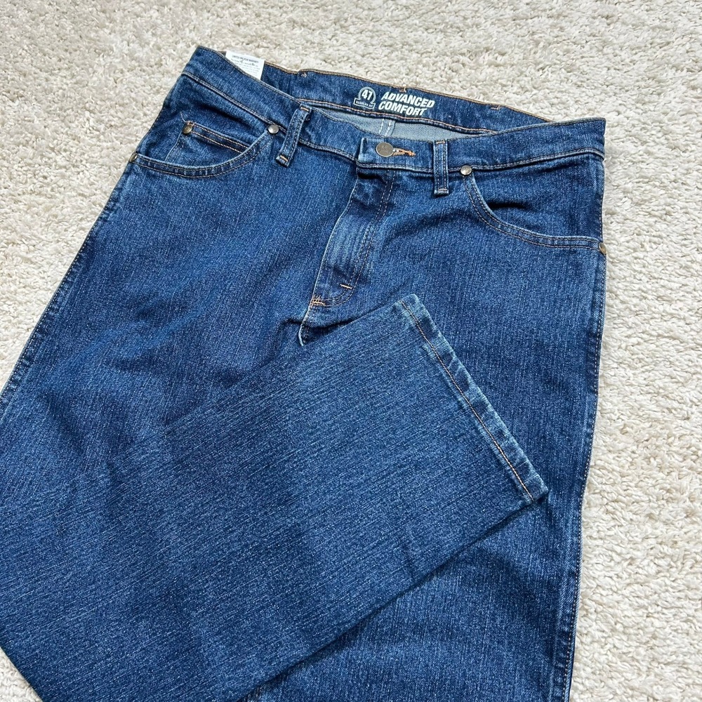 Wrangler Jeans 32x30 Blue Advanced Comfort Cowboy Cut Regular Fit New with Tags